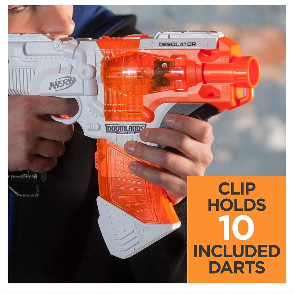 Double 2X Nerf Desolator Doomlands Impact Zone - Picture 2 of 6